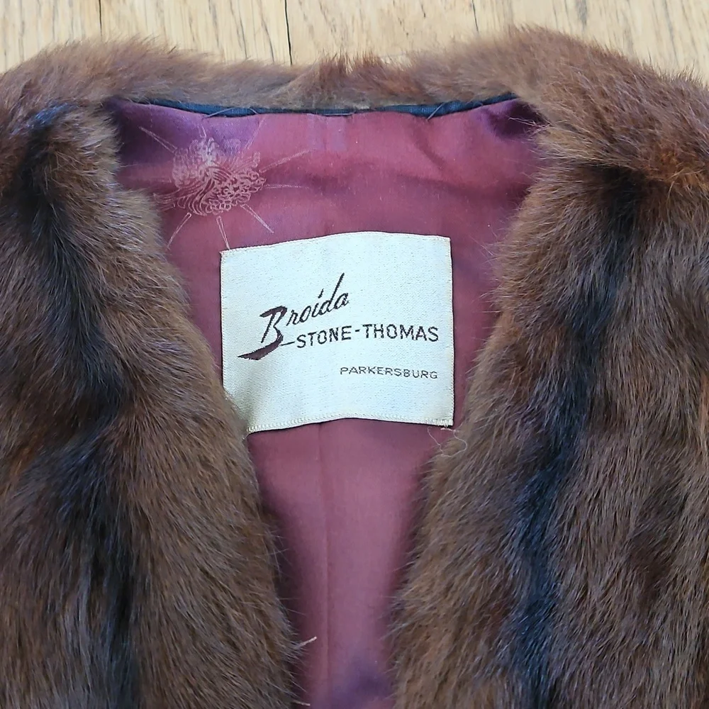 Vintage Fur Cape